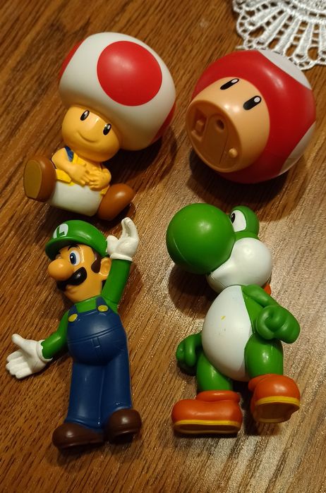 Figurki Mario 2013 i r  4 szt Zabawki kolekcjonerskie McDonald's