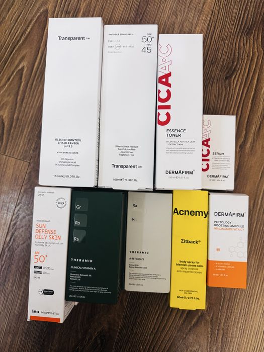 Залишки косметики Transparent-Lab Blemish Control BHA Cleanser PH 3.5,