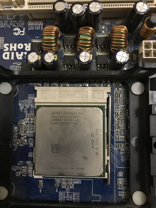 Asrock K8NF6G-VSTA+Sempron 2600+ 1.6GHz+ОЗУ 512MB