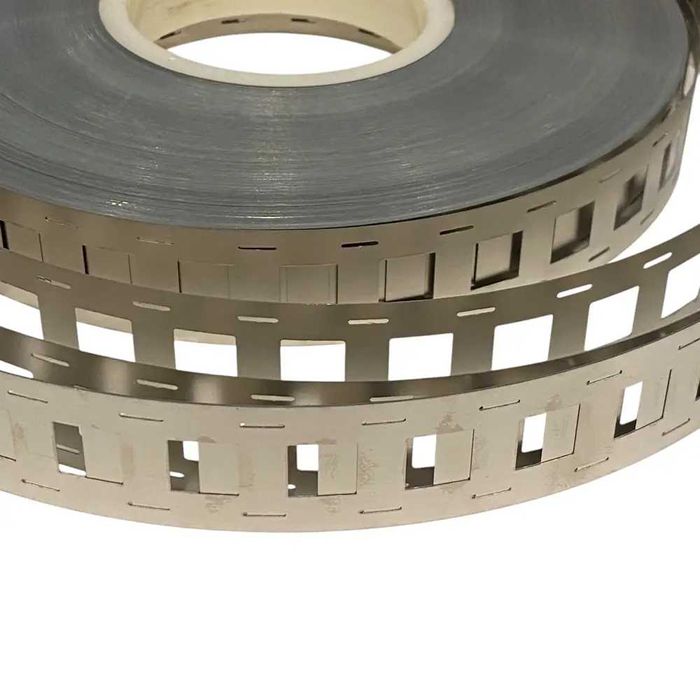 Никелированная лента, 0,1 / 0,12/, 0,15/,0,2/0.3мм х 8мм, 10мм, х 10м.