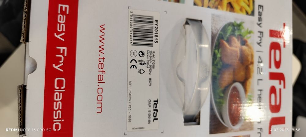 Tefal Easy Fry Classique EY201815