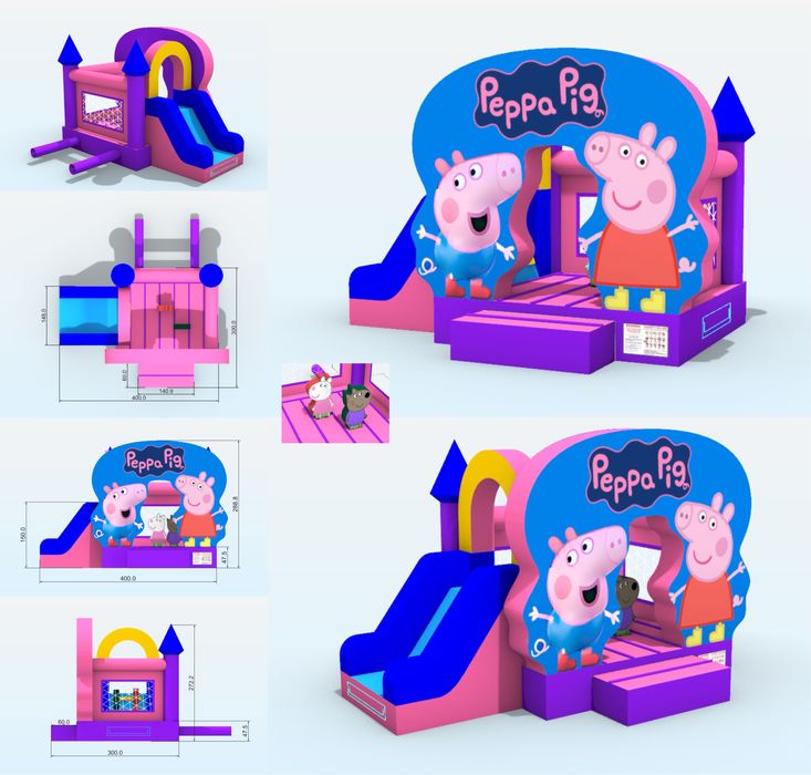 Insuflável Peppa Pig