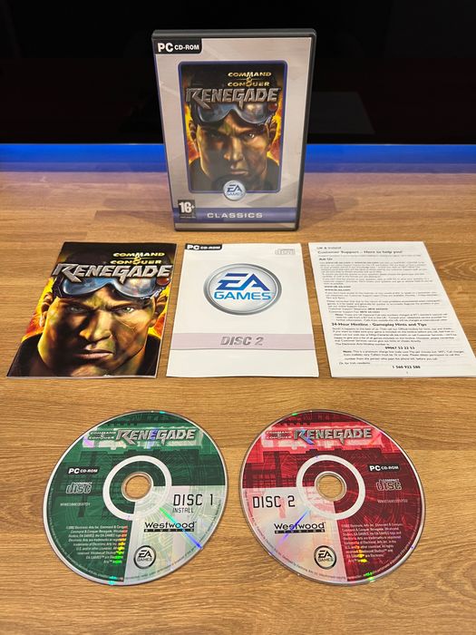 Command & Conquer Renegade (PC PL 2002) DVD BOX polskie wydanie