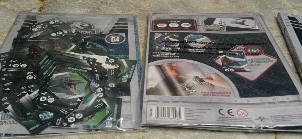 Парк Юрського періоду Альбом 64 картки Нідерланди