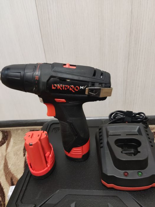 Аккумуляторная дрель-шуруповерт Dnipro-M CD-12CX Compact