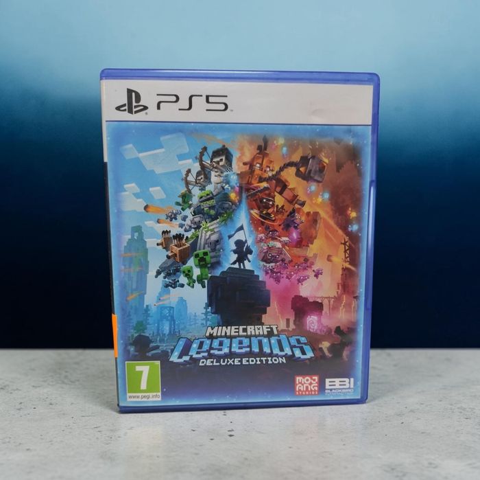 Na Lewara Gra PS5 Minecraft Legends Deluxe Edition