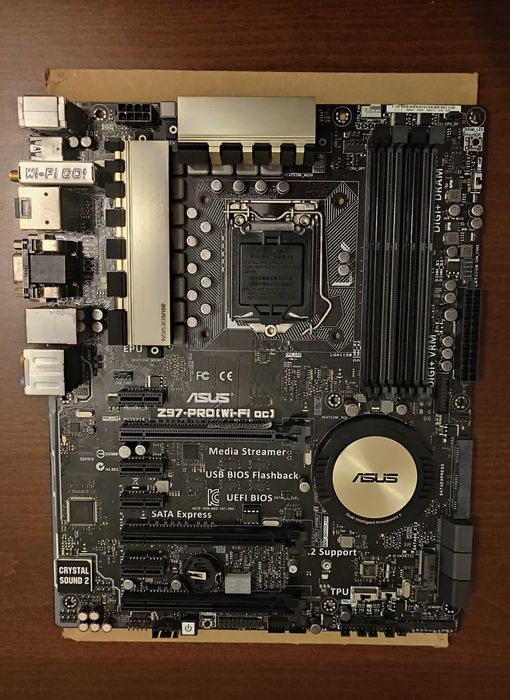 *PARA PARTES* ASUS Z97-PRO (Wi-Fi AC) ATX LGA 1150 Motherboard