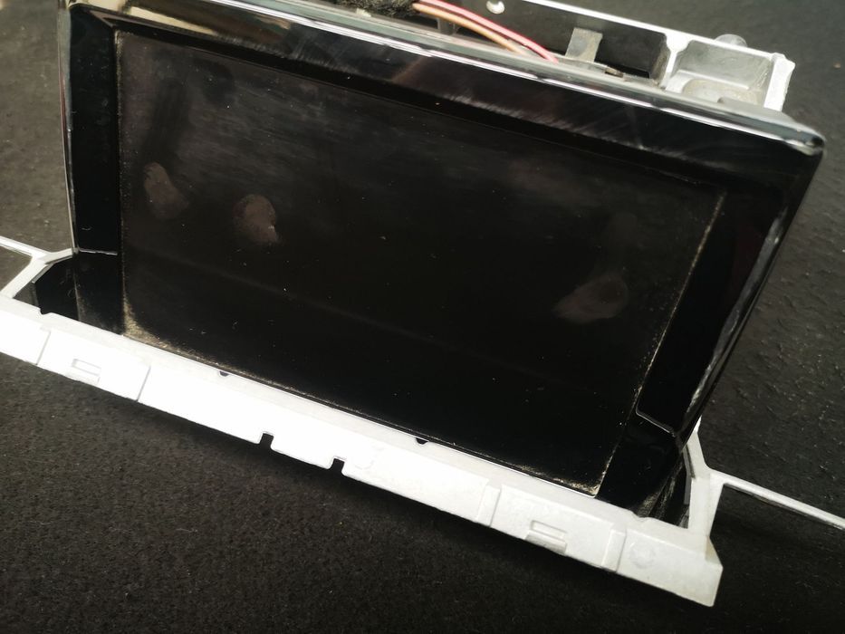 Ecrã MMI Multimedia & mecanismo Audi A8 D3 4E 2003- EPC 4e0857273f OEM