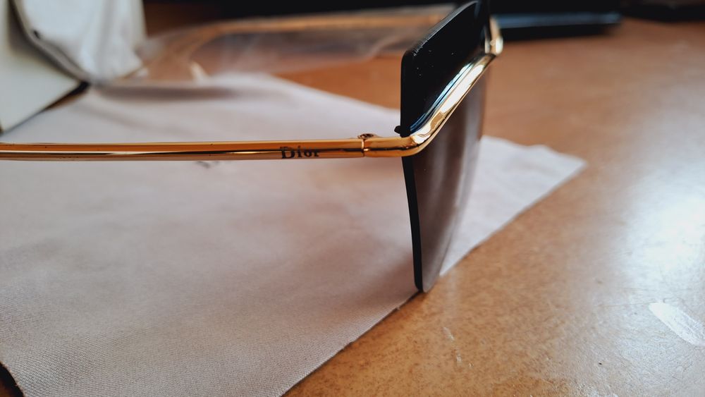 Okulary przeciwsłoneczne Dior metallic