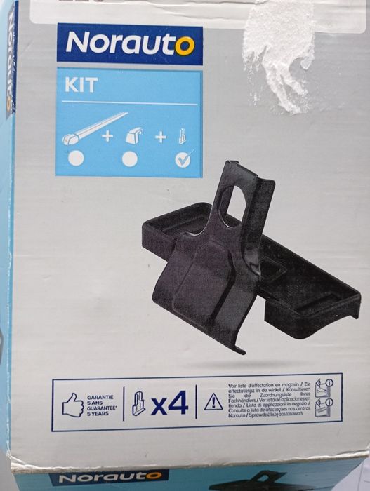 Kit fixação barras tejadilho