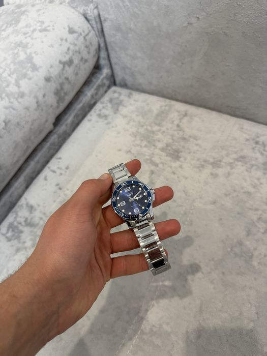 Годинник Longines HydroConquest Automatic 43mm Blue