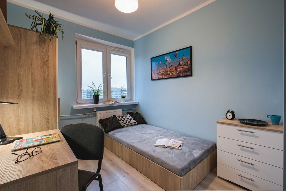 Komfortowy pokój jednoosobowy | Marsylska 7, Mokotów | BEZ PROWIZJI | od zaraz | 501