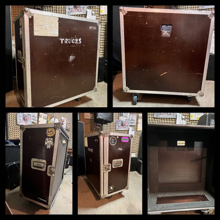 Coluna Hughes&Kettner Attax 412 400watts + case de transporte