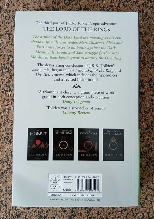Livro - The Return Of The King (J.R.R. Tolkien)