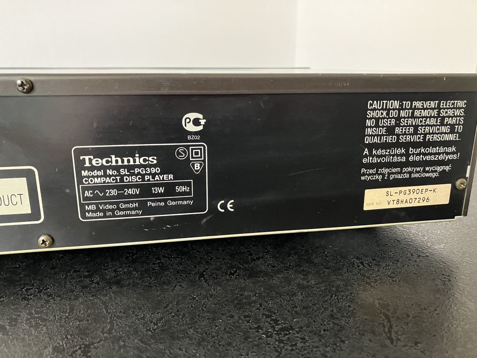 Technics SL PG390