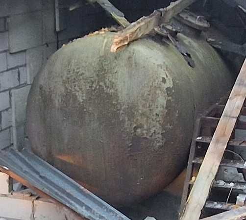 zbiornik stalowy na szambo wode deszczowke ZGIERZ 17m3