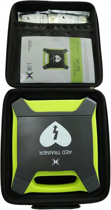 Defibrylator AED treningowy XFT 120G z opaską CPR