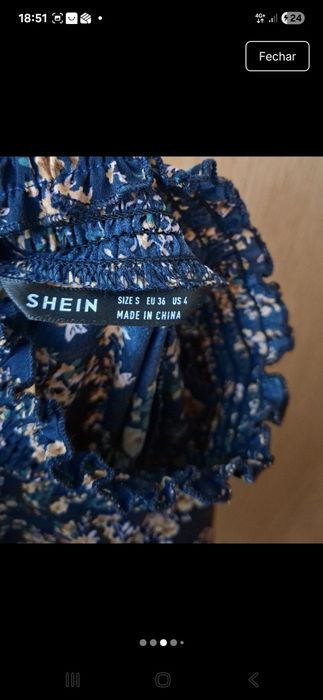 Blusa Shein tamanho S