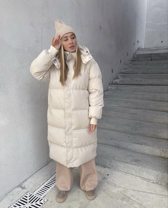 Зимова куртка пуховик пальто