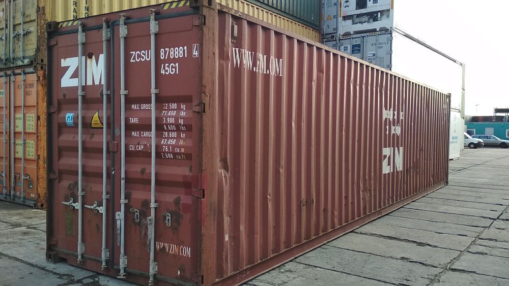 Kontener Morski magazynowy 40'HC(12m) używany (różne kolory)
