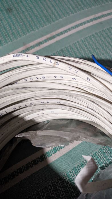 Кабель електричний та телефонний нові