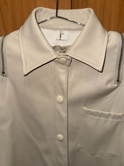 Жіноча рубашка еко шкіра