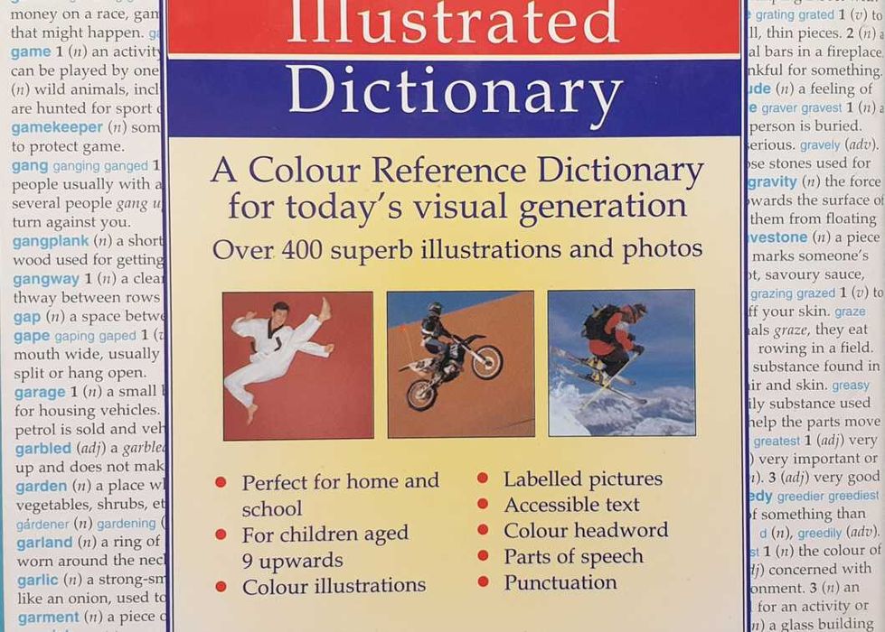 Dicionário de Inglês "Illustrated Dictionary"
