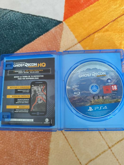 Jogo Ghost Recon ps4