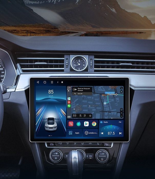 VW Passat B8 2015–2020 – Radio Android 15 11.5" CarPlay Android Auto GPS Nawigacja Stacja Multimedialna WiFi Bluetooth DSP 4G LTE PL 6GB/128GB