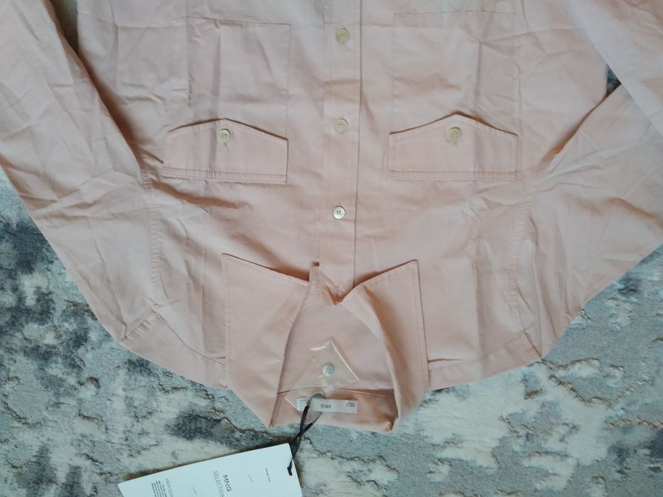 сорочка Mango, р. S. Склад 100% бавовна,