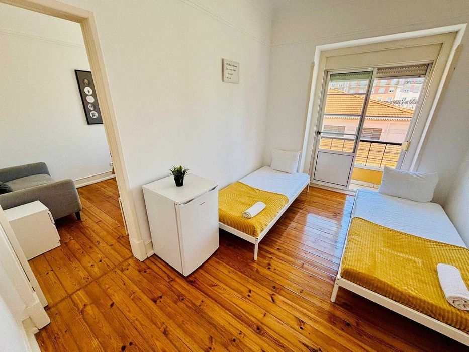 Seu quarto perfeito em Lisboa