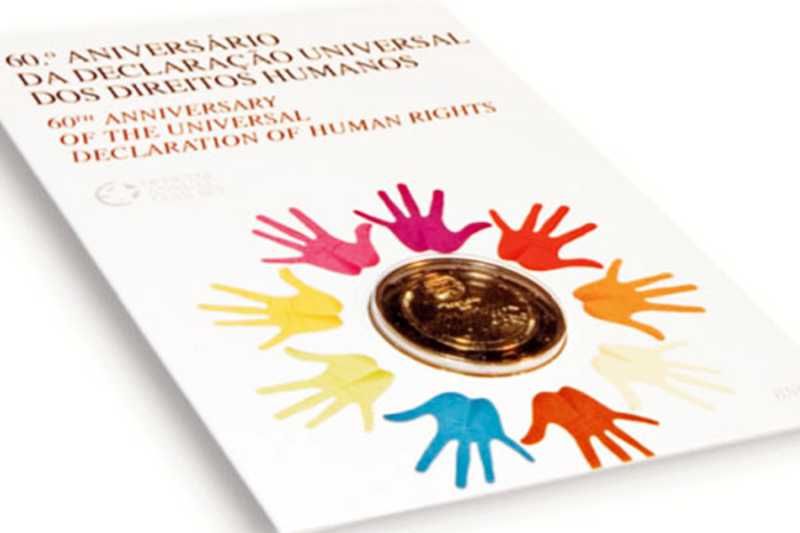 BNC 2€ – 60 aniversario Declaração Direitos Humanos 2008