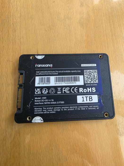 Ssd 1tb 1000gb ссд диск для ноутбука або системного блока Стан гарний