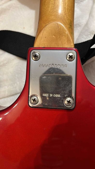 Ibanez GRX40 GIO, Candy Apple Red Guitarra Elétrica vintage, bem usada