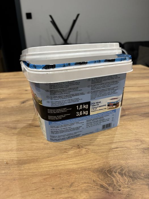 Wiaderka plastikowe 3,5L spożywcze, wiadro solidne