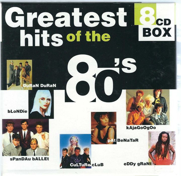 8 CD Greatest Hits Of The 80's (1998) (Disky)