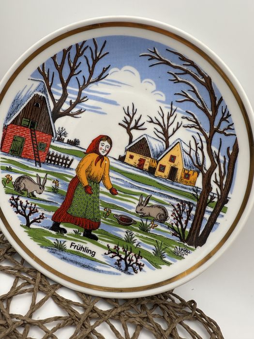 Вінтажна порцеляна тарілка Німеччина.Вінтажний посуд