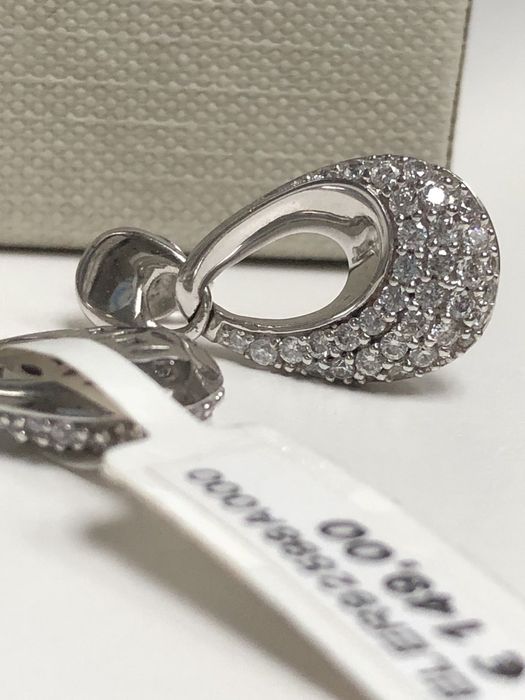 Esprit срібні сережки - пусети, цирконій