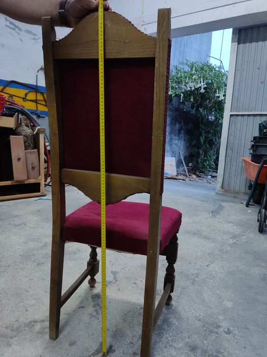 Cadeiras altas forradas 29€ cada - 2 disponíveis