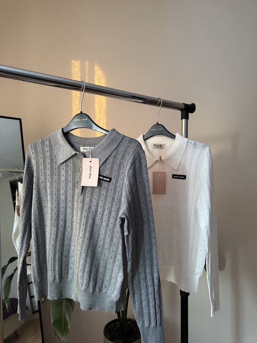 поло в стилі міу міу miu miu