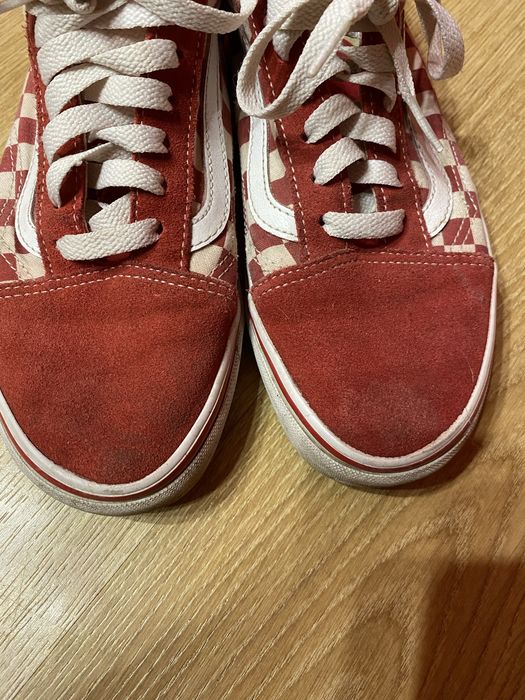 Vans old skool в клетку