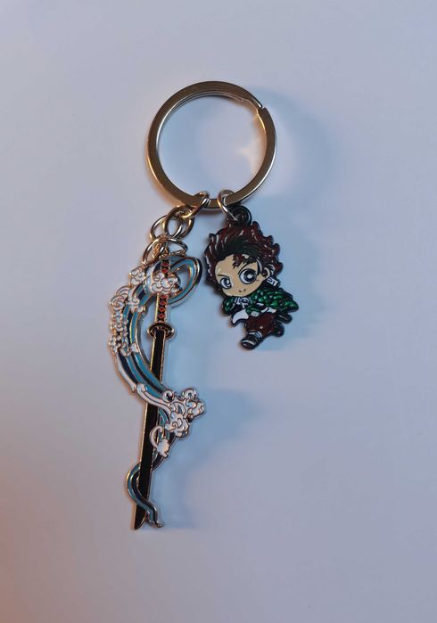 Tanjirou Kamado - metalowy breloczek, brelok - Demon Slayer (anime)