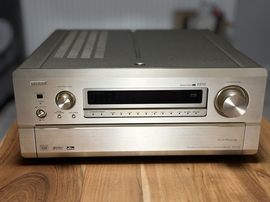Denon A1D z oryginalnym pilotem - Extra stan!