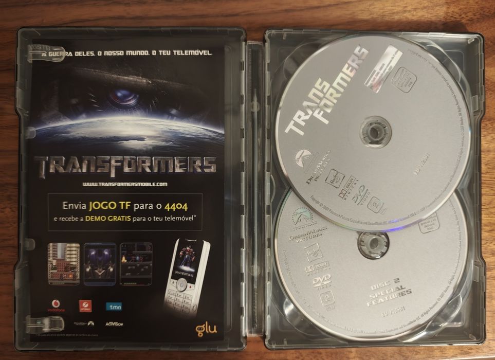 Coleção de DVDs sortidos