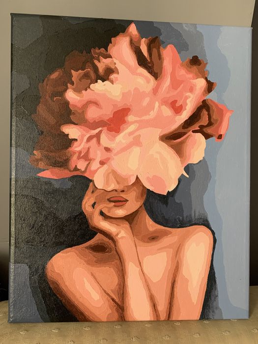 Картина по номерам готовая