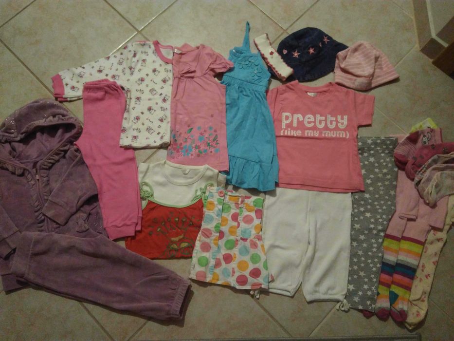 zestaw ubranek 74 80