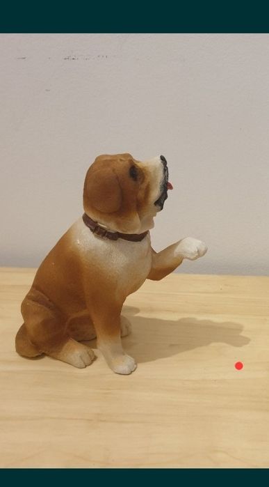 Cães Boxer Snoopy mealheiro de louça antigo