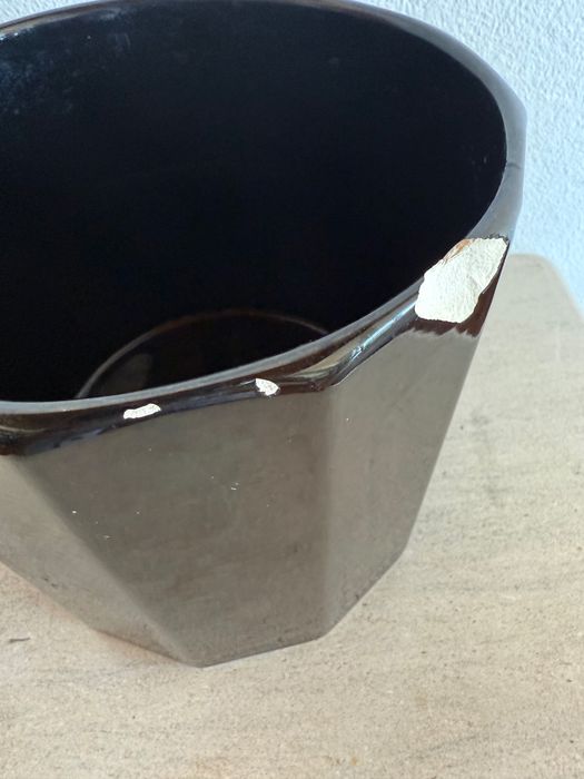 Vaso preto vintage