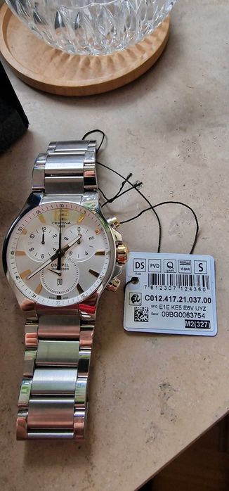 Certina DS SPEL CHRONOGRAPH, pudełko, dokumenty gwarancja
