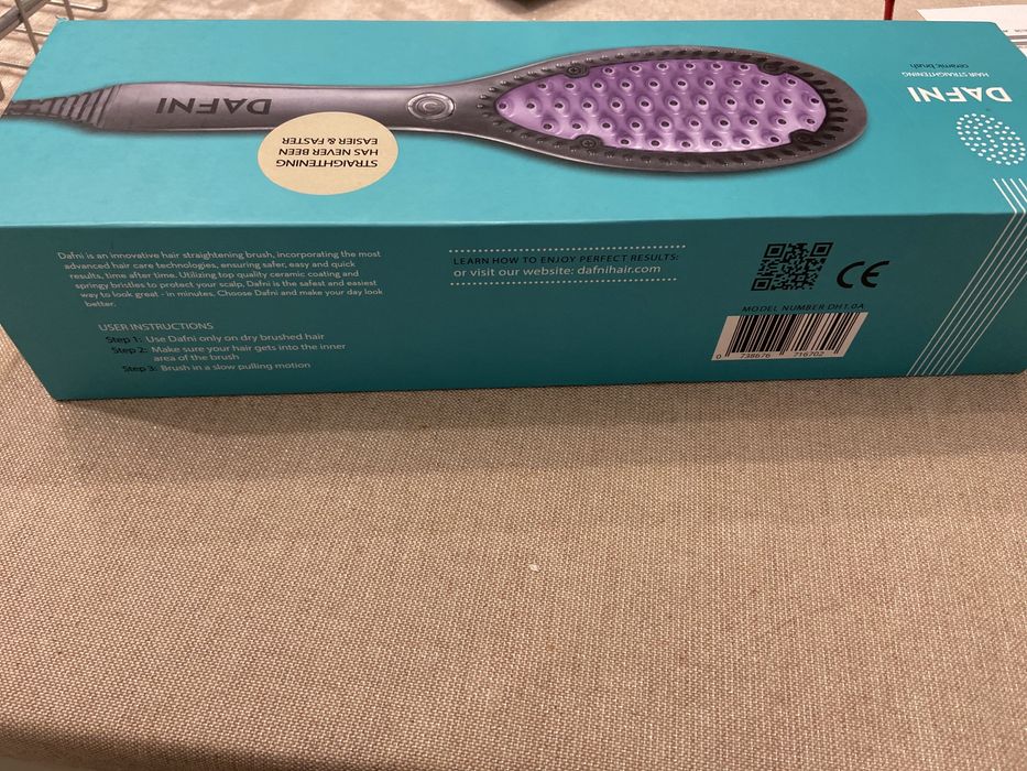 Escova alisadora Dafni placa alisar